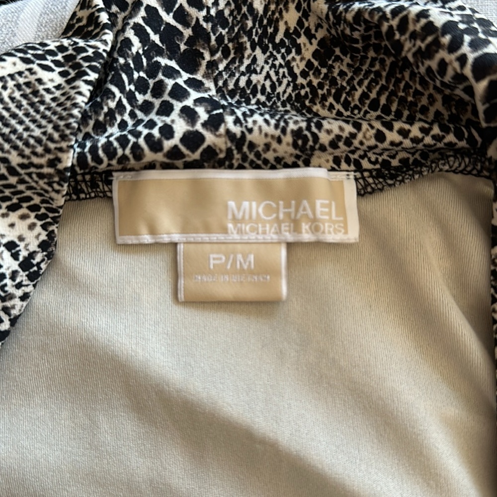 Beautiful Michael Kors Python Print Sleeveless Dr… - image 6